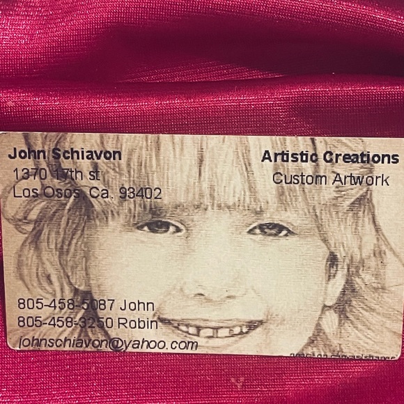 wood birds folk art necklace vtg 00AK hand-painted beaded adjustable satin cord - Picture 12 of 12